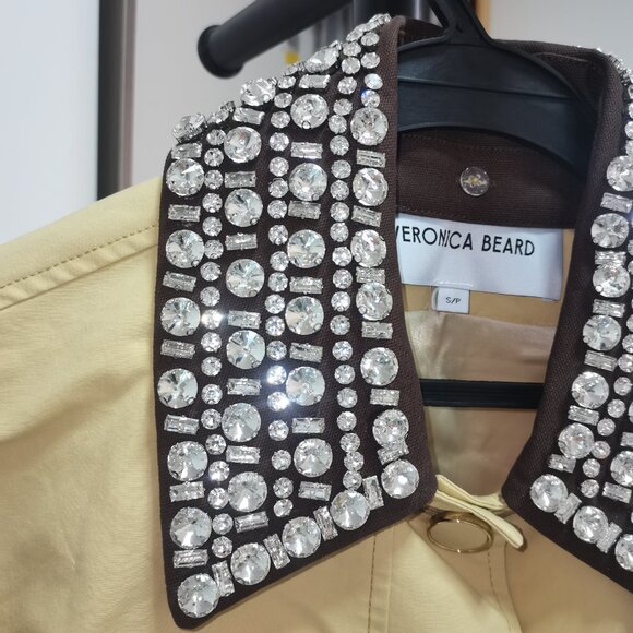 I bought a Veronica Beard yellow jacket in the wrong size, so I'm selling it now - Picture 5 of 9